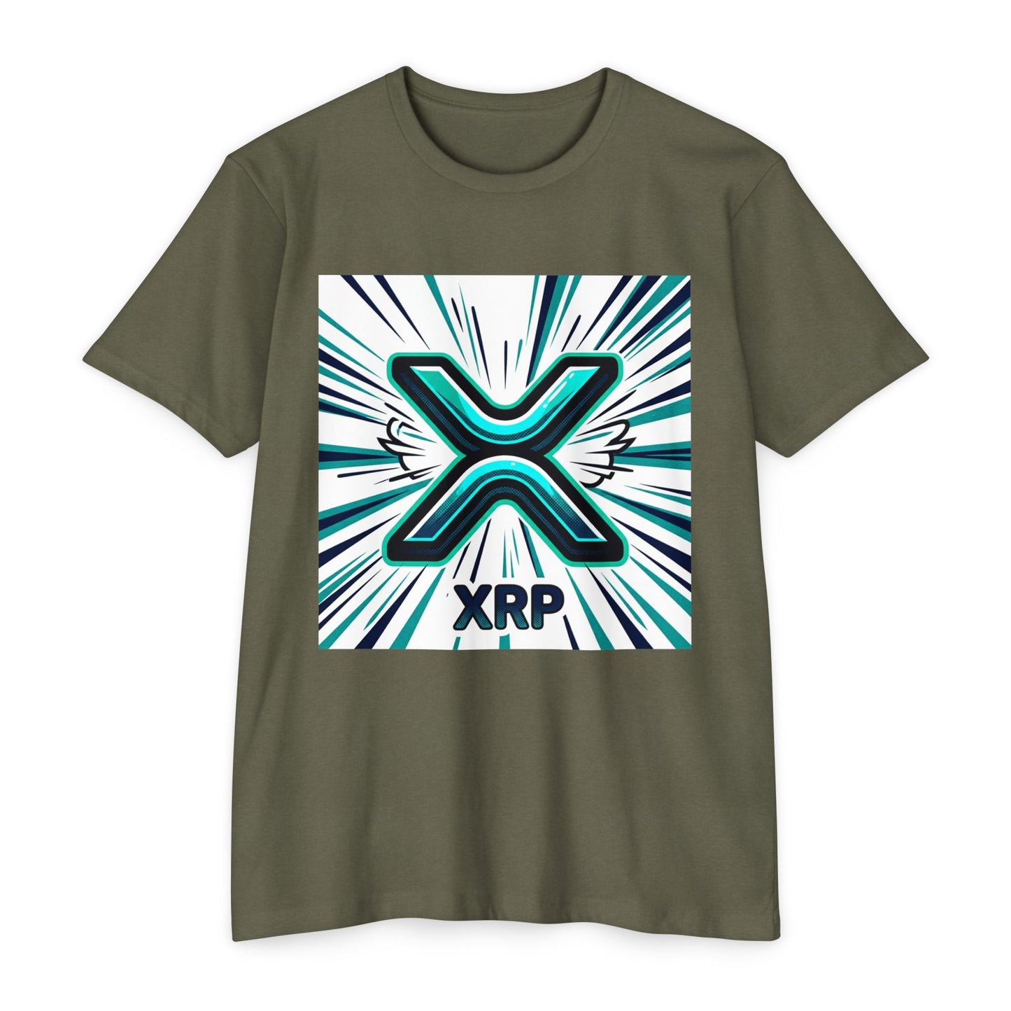 Camiseta con el logo de XRP Crypto — Camiseta gráfica de Ripple Token