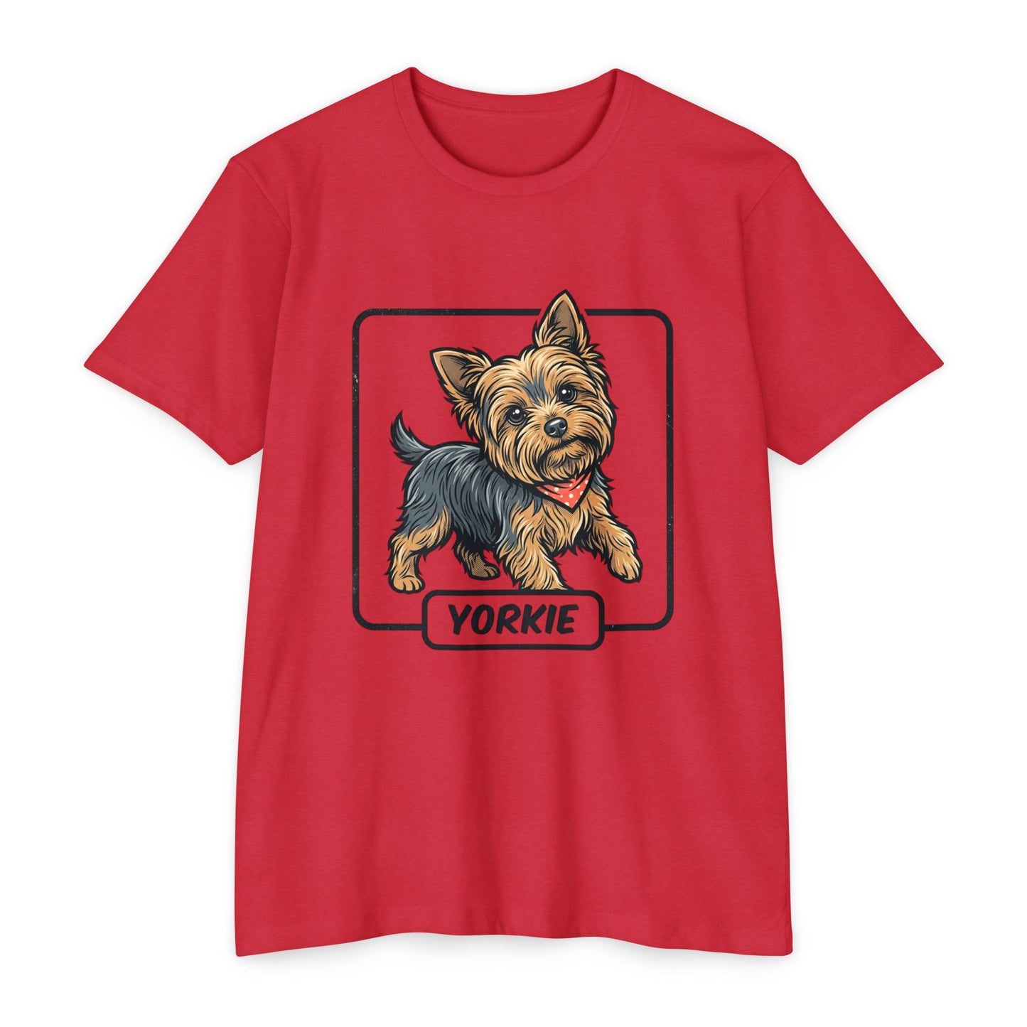Yorkshire Terrier Graphic Tee — Cute Yorkie Dog T-Shirt
