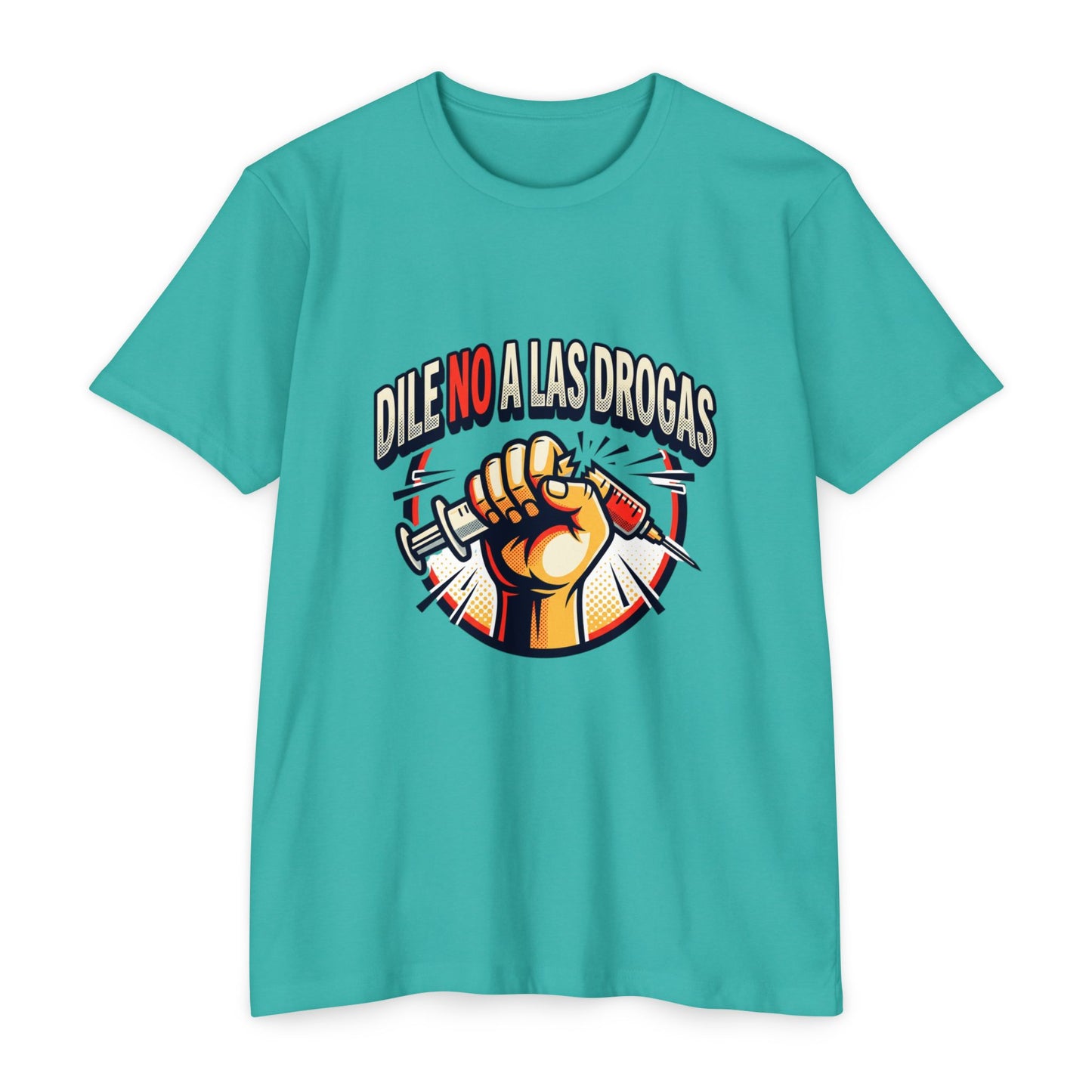 Anti-Drug Awareness T-Shirt — "Dile No a las Drogas" Graphic Tee