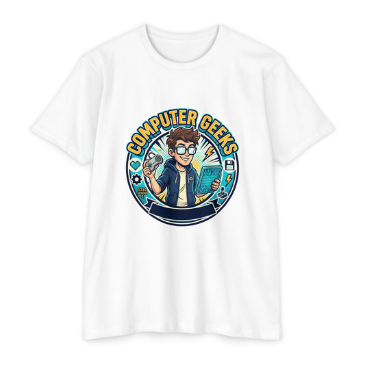 Computer Geeks T-Shirt — Retro Tech Gamer Graphic Tee
