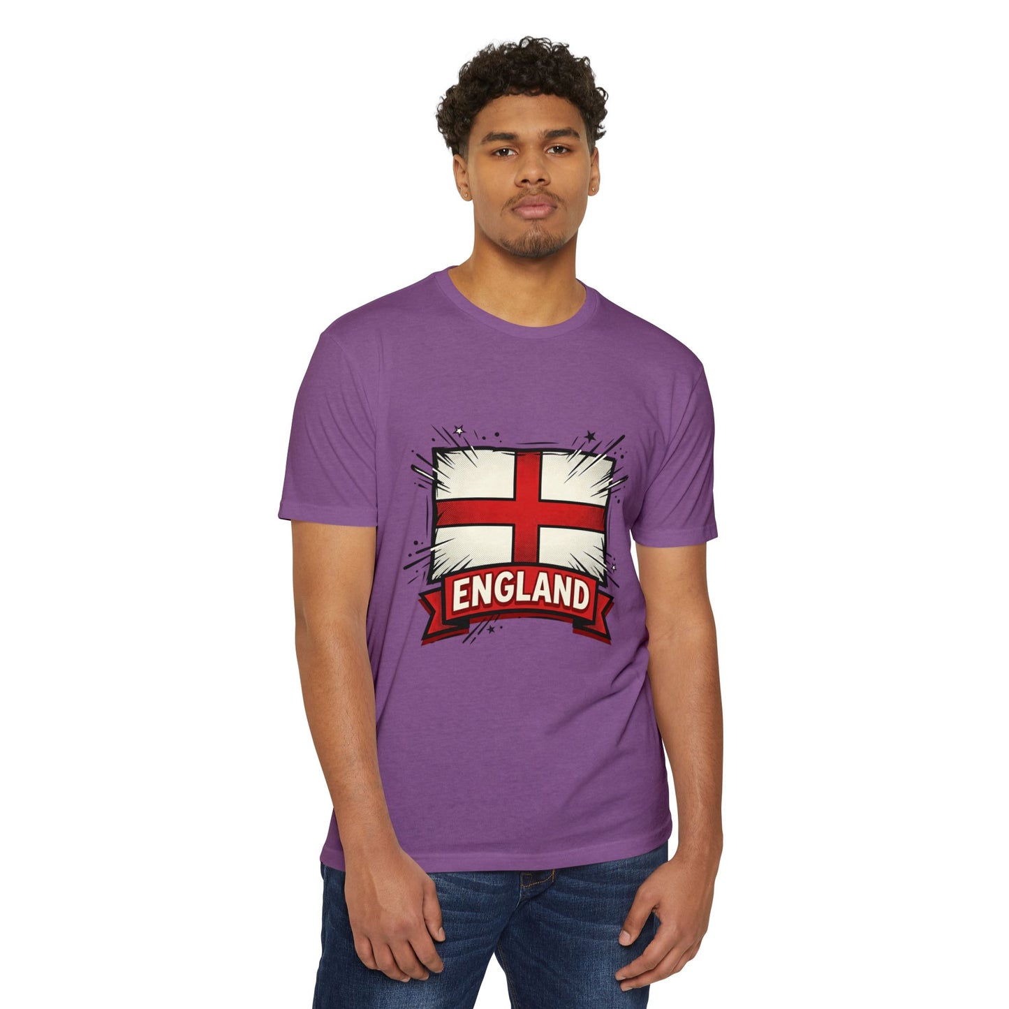 England St. George Cross T-Shirt — Flag Graphic Tee for Fans & Supporters
