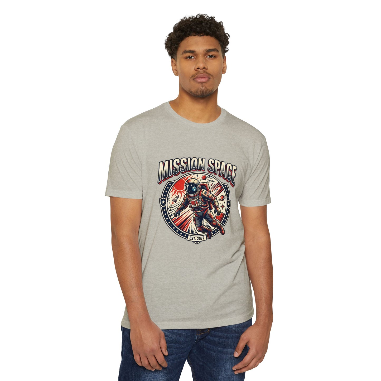 Mission Space Astronaut Vintage Space Exploration T-Shirt