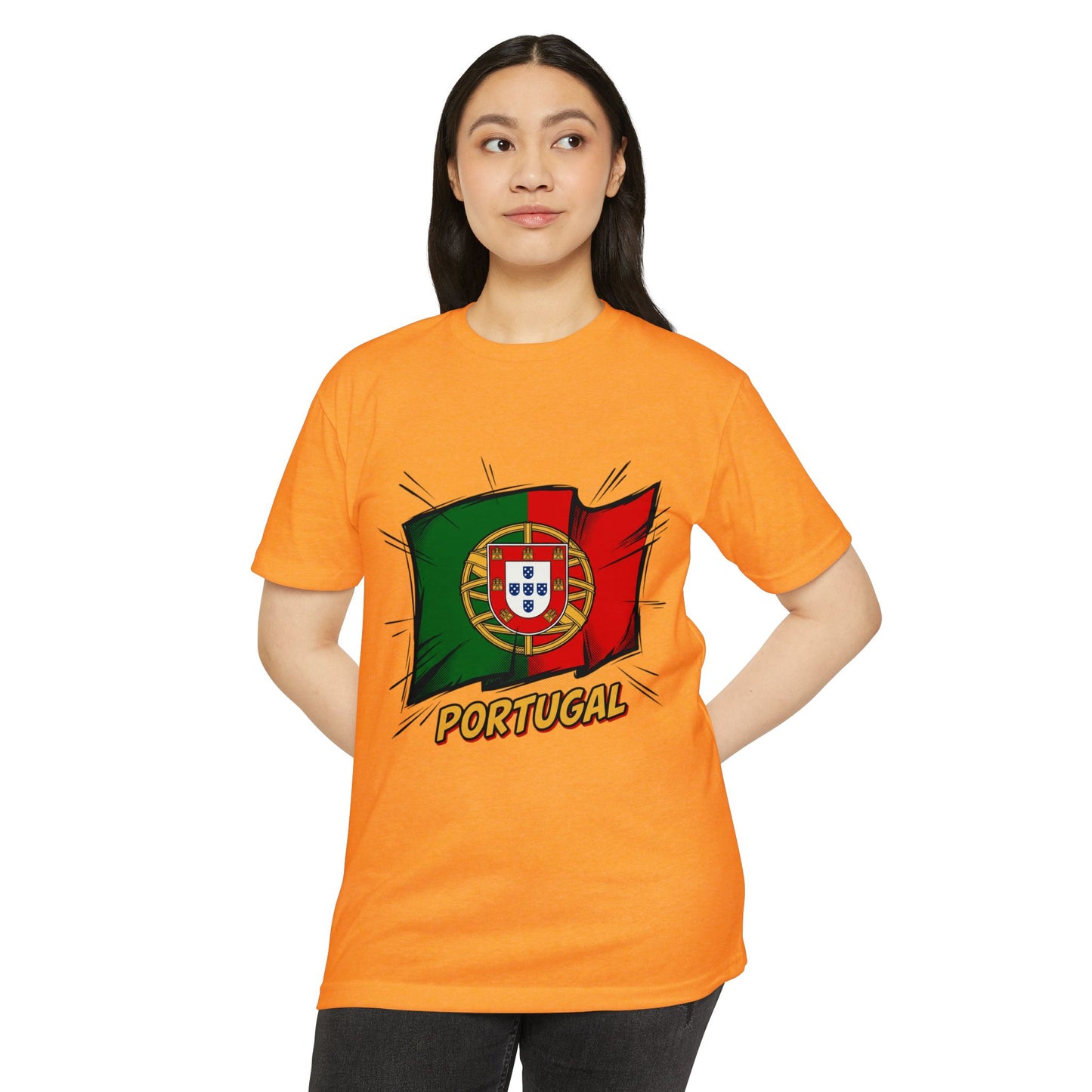 Portugal Flag Graphic T-Shirt — Vibrant Portuguese Pride Tee