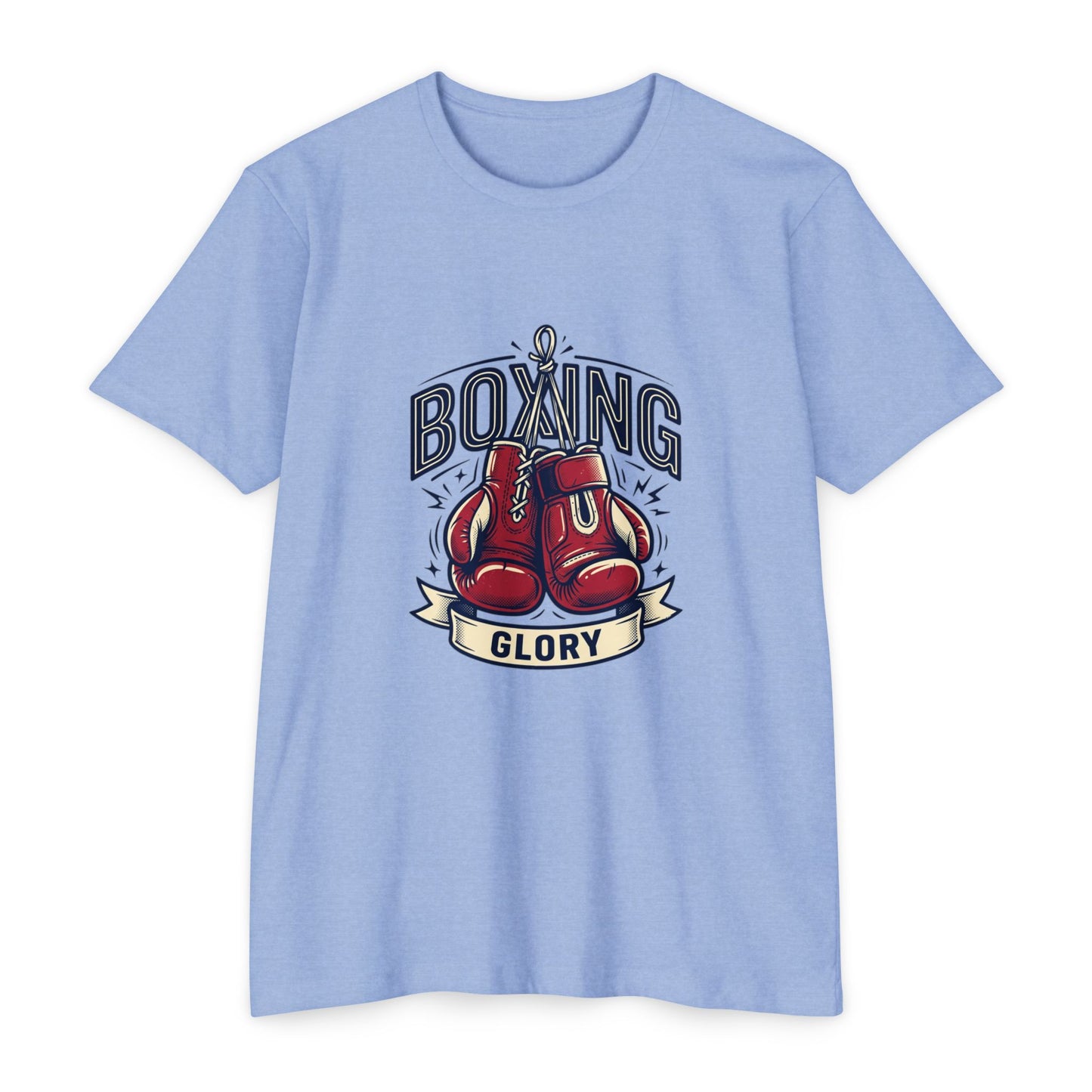 Boxing Glory T-Shirt – Vintage Red Gloves Graphic Tee