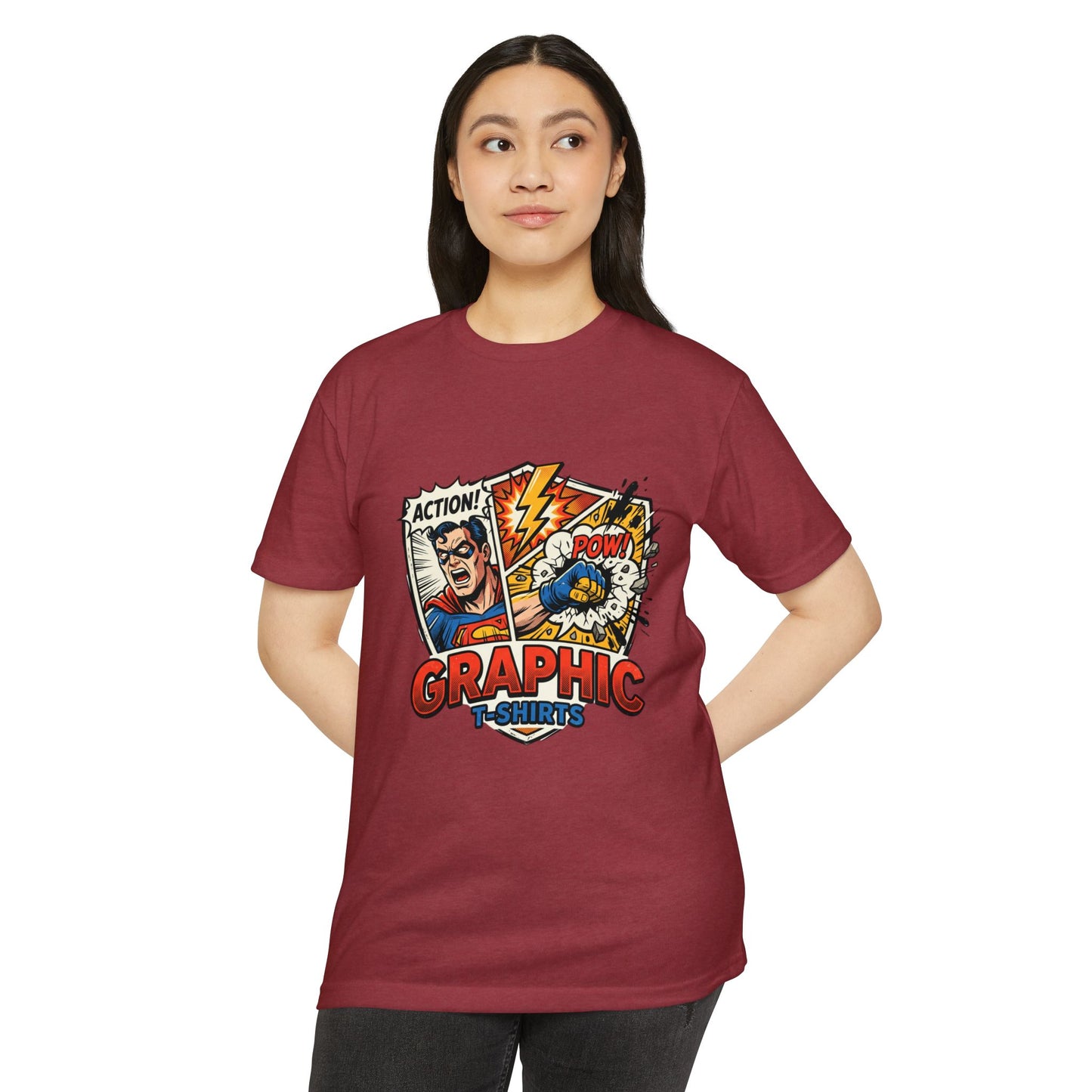 Action! POW Vintage Comic Pop Art T-Shirt