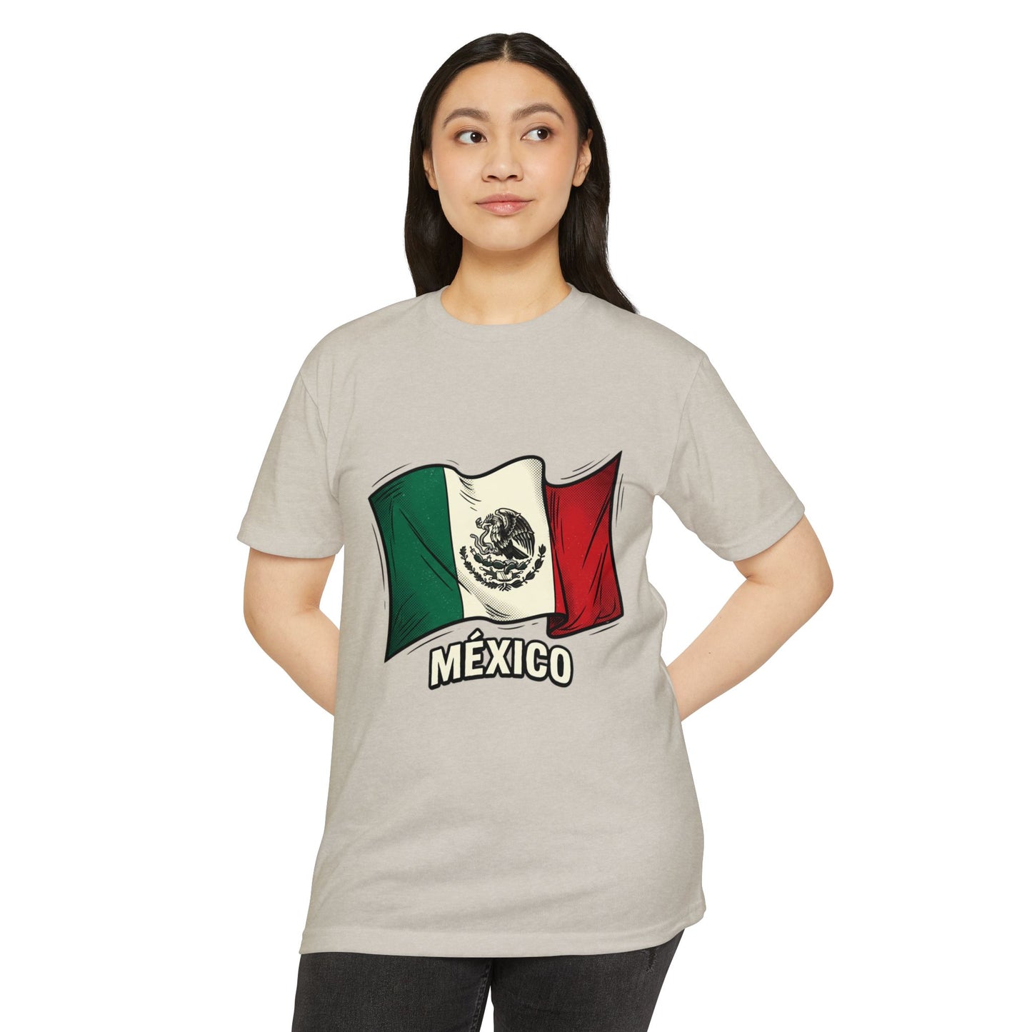 Vintage México Flag T-Shirt — Mexican Pride Tee
