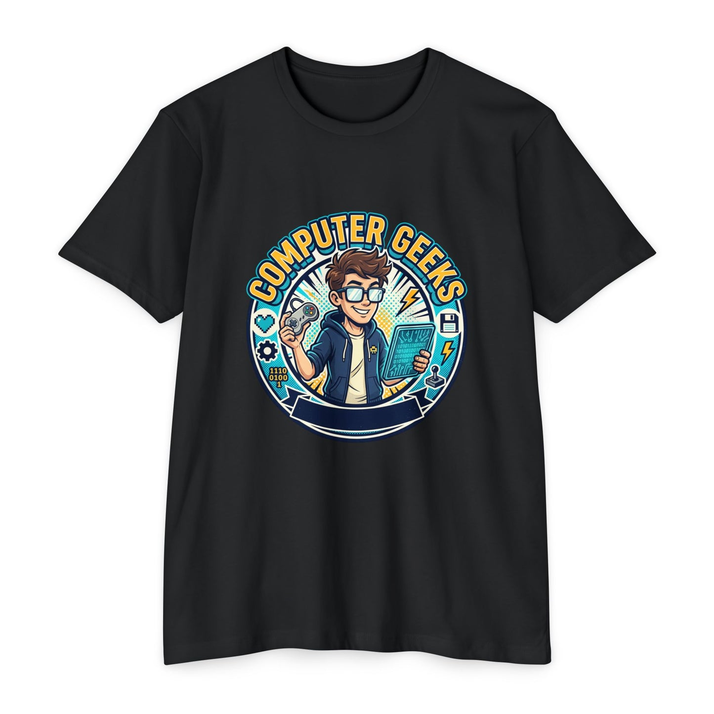 Computer Geeks T-Shirt — Retro Tech Gamer Graphic Tee