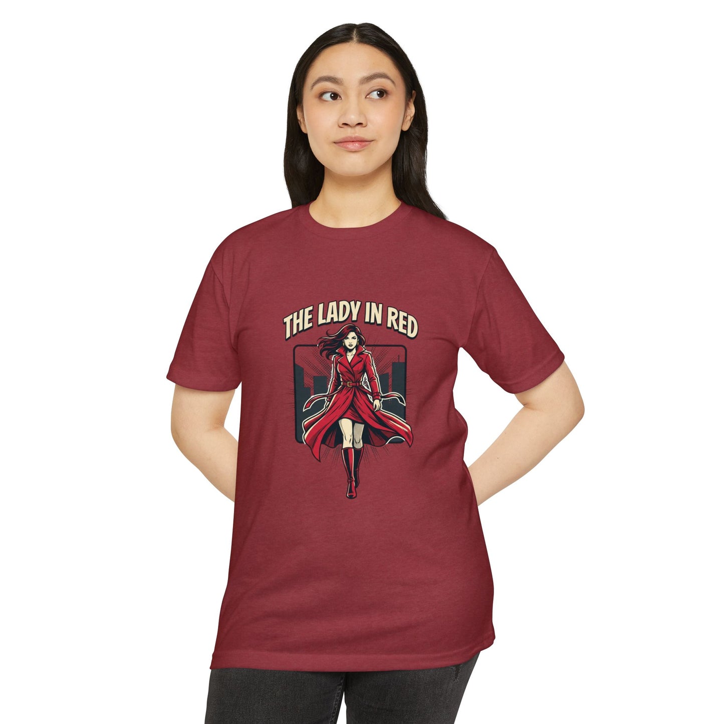 Lady in Red Vintage Femme Fatale T-Shirt
