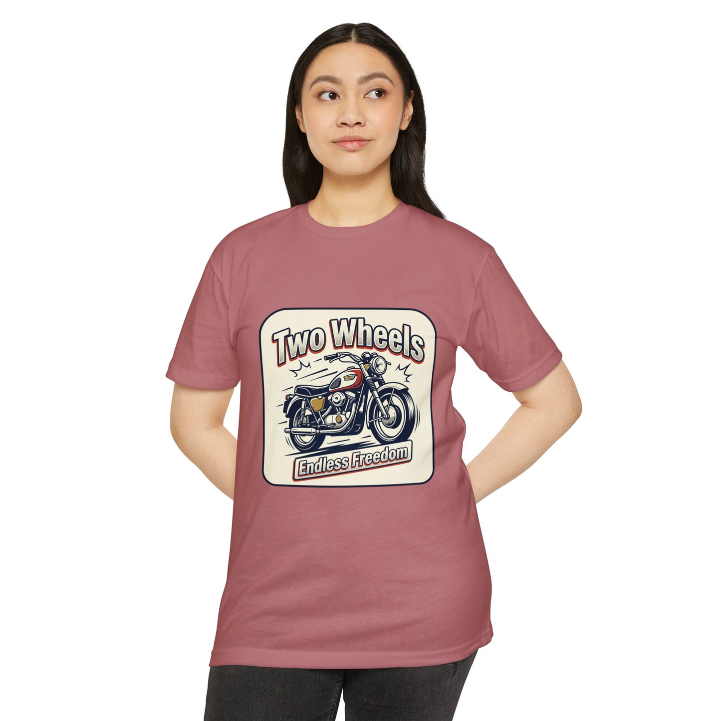 Vintage 'Endless Freedom' Motorcycle T-Shirt