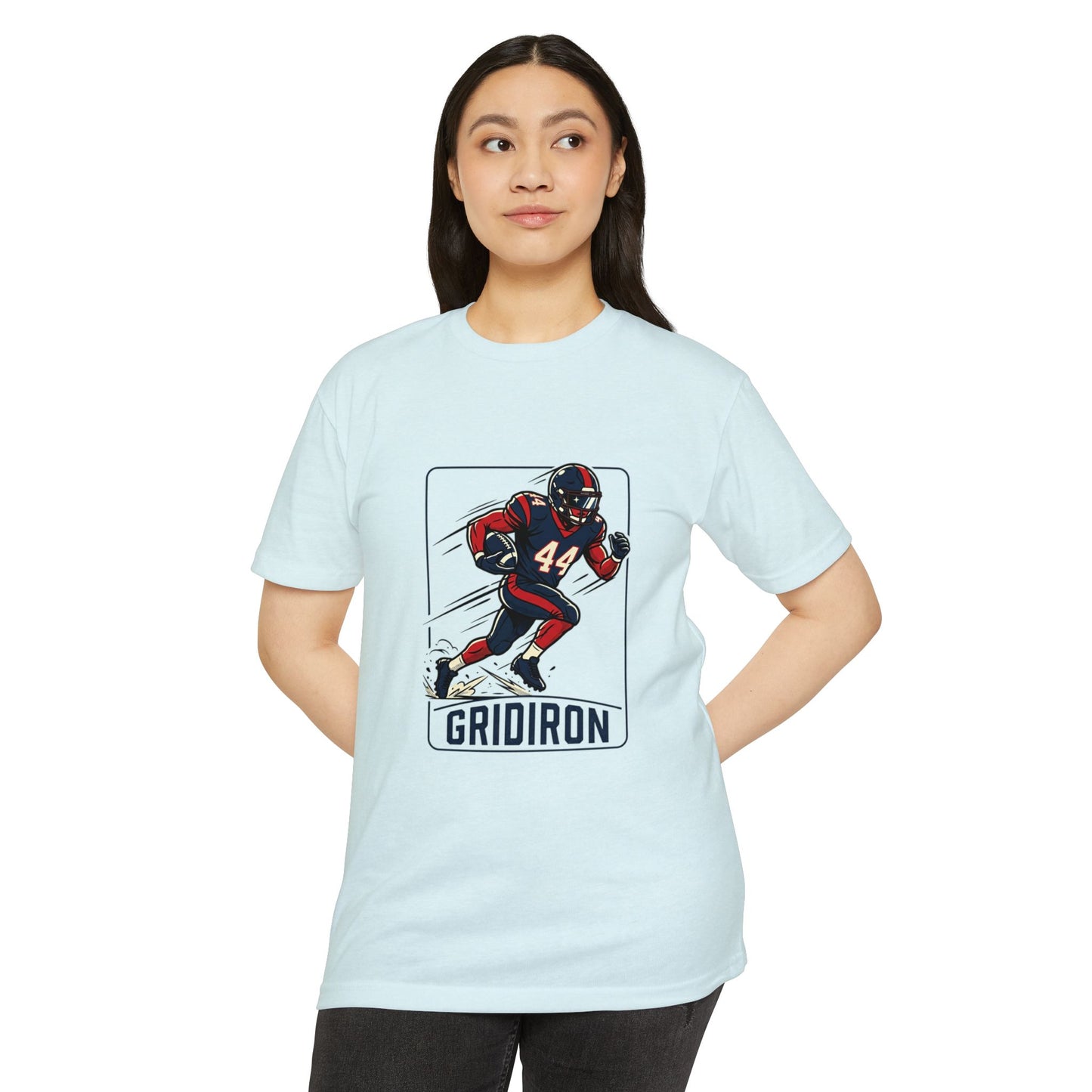 Camiseta Gráfica de Jogador de Futebol Americano