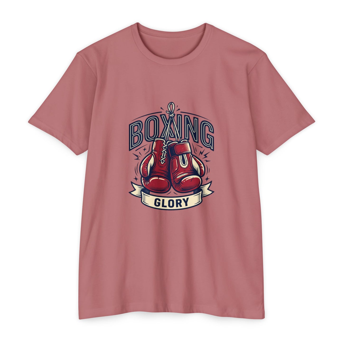 Boxing Glory T-Shirt – Vintage Red Gloves Graphic Tee