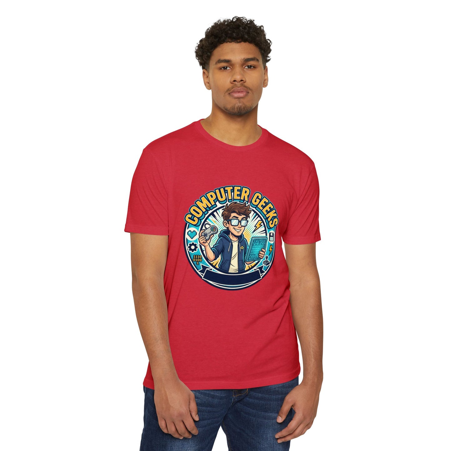Computer Geeks T-Shirt — Retro Tech Gamer Graphic Tee