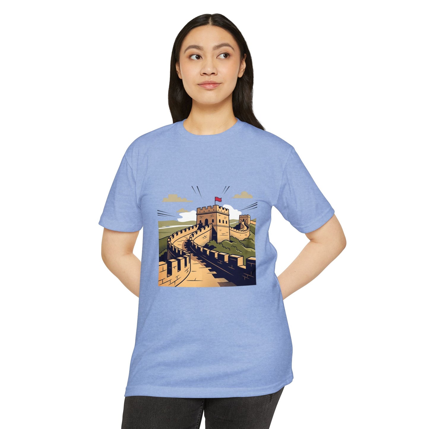 Great Wall Scenic Vintage Travel T-Shirt