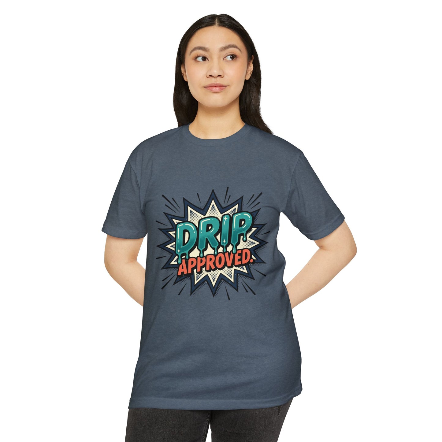 Drip Approved Retro Comic Pop Art T-Shirt