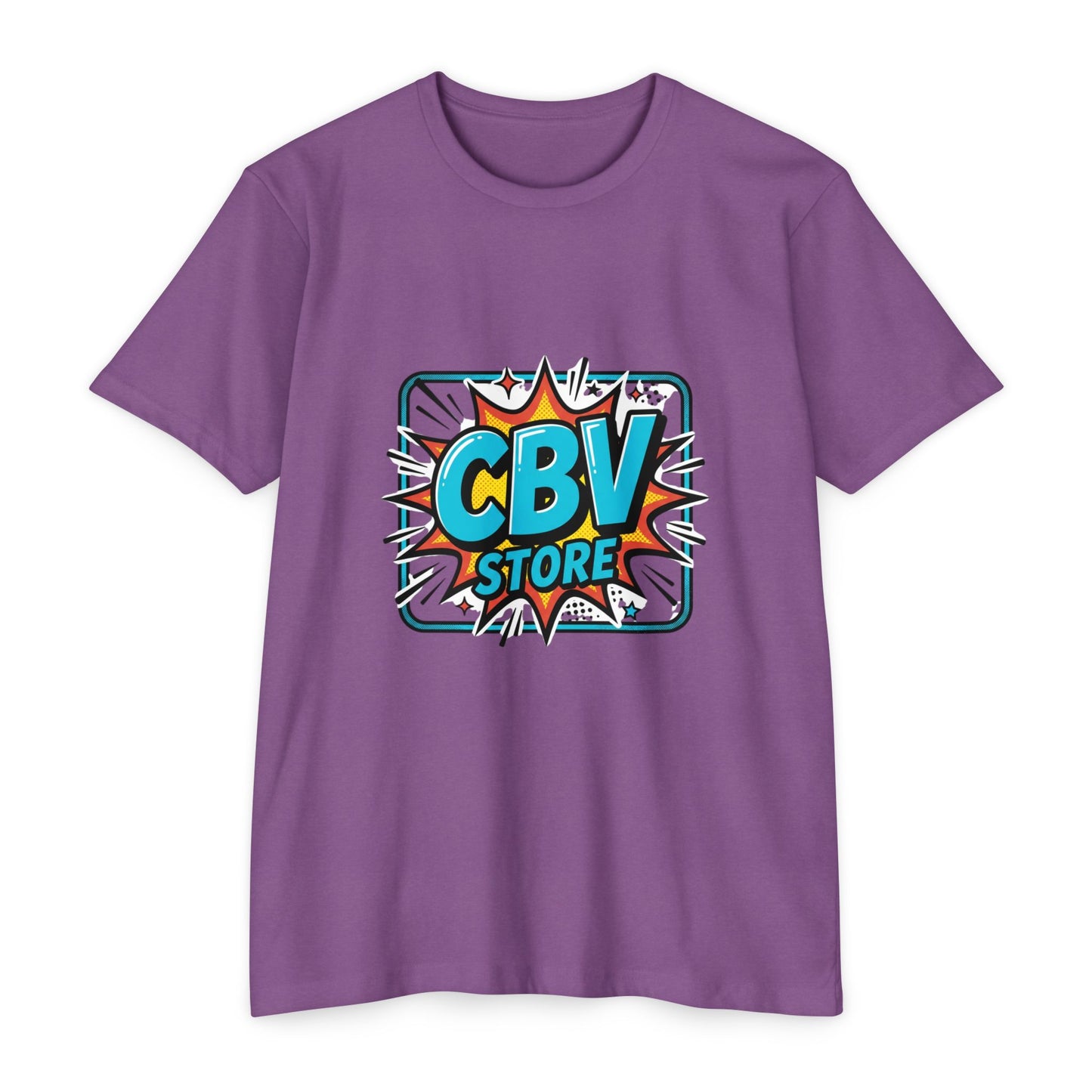 CBV Store Comic Logo T-Shirt — Retro Comic Graphic Tee