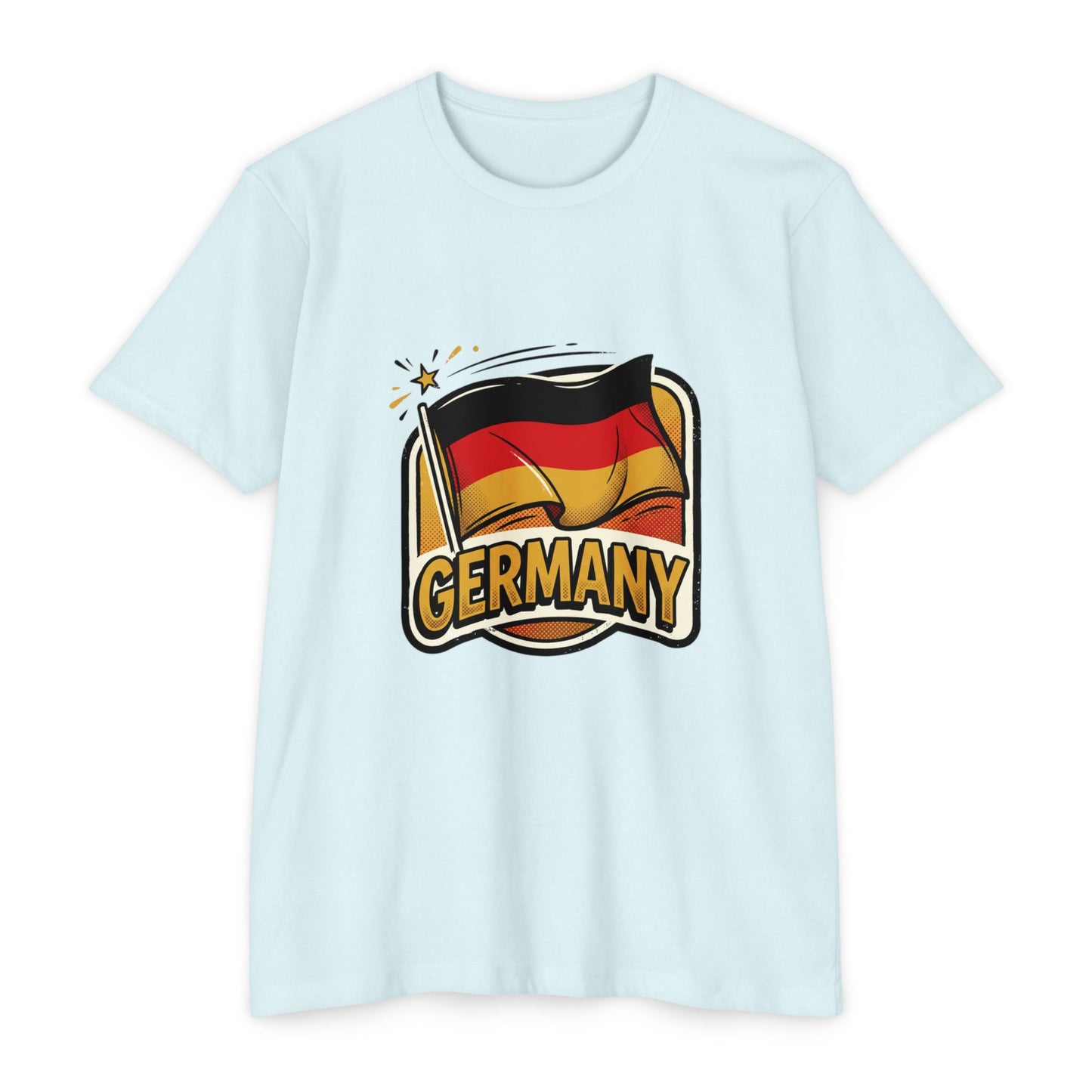 Germany Flag Retro Sports T-Shirt — Vintage Team Fan Tee