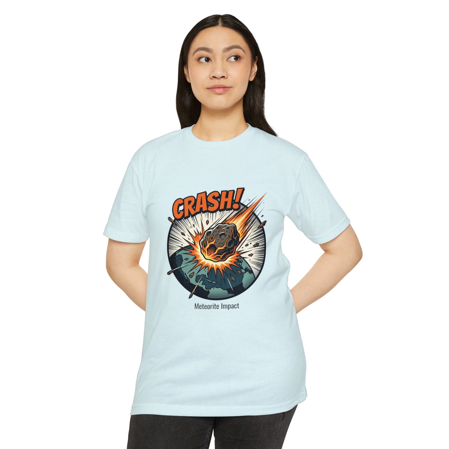 Meteorite Impact 'CRASH!' Graphic T-Shirt