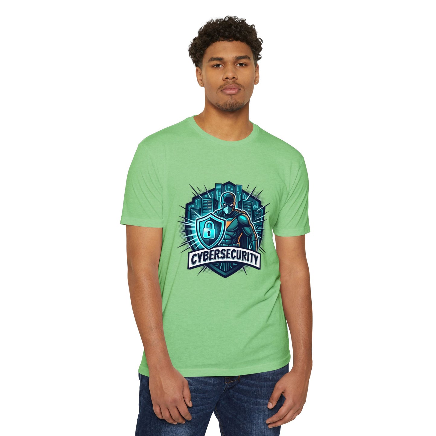 Cybersecurity Shield Tee — Cyber Defender Tech T-Shirt
