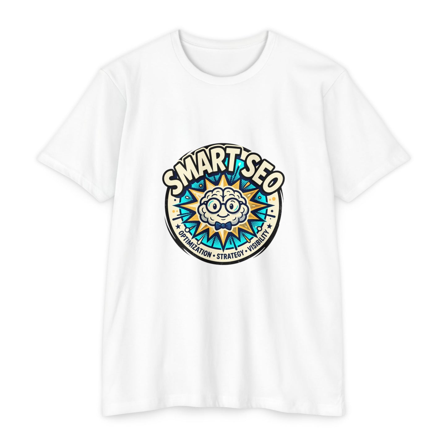 SEO T-Shirt — "Smart SEO" Graphic Tee for Marketers & Web Pros
