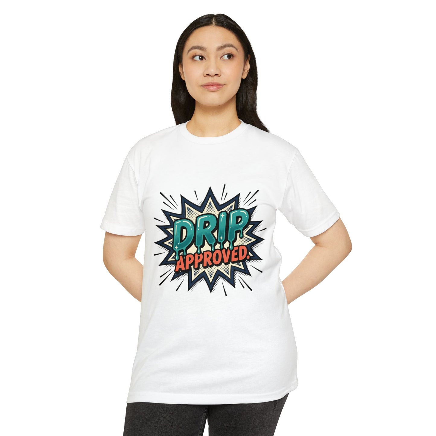 Drip Approved Retro Comic Pop Art T-Shirt