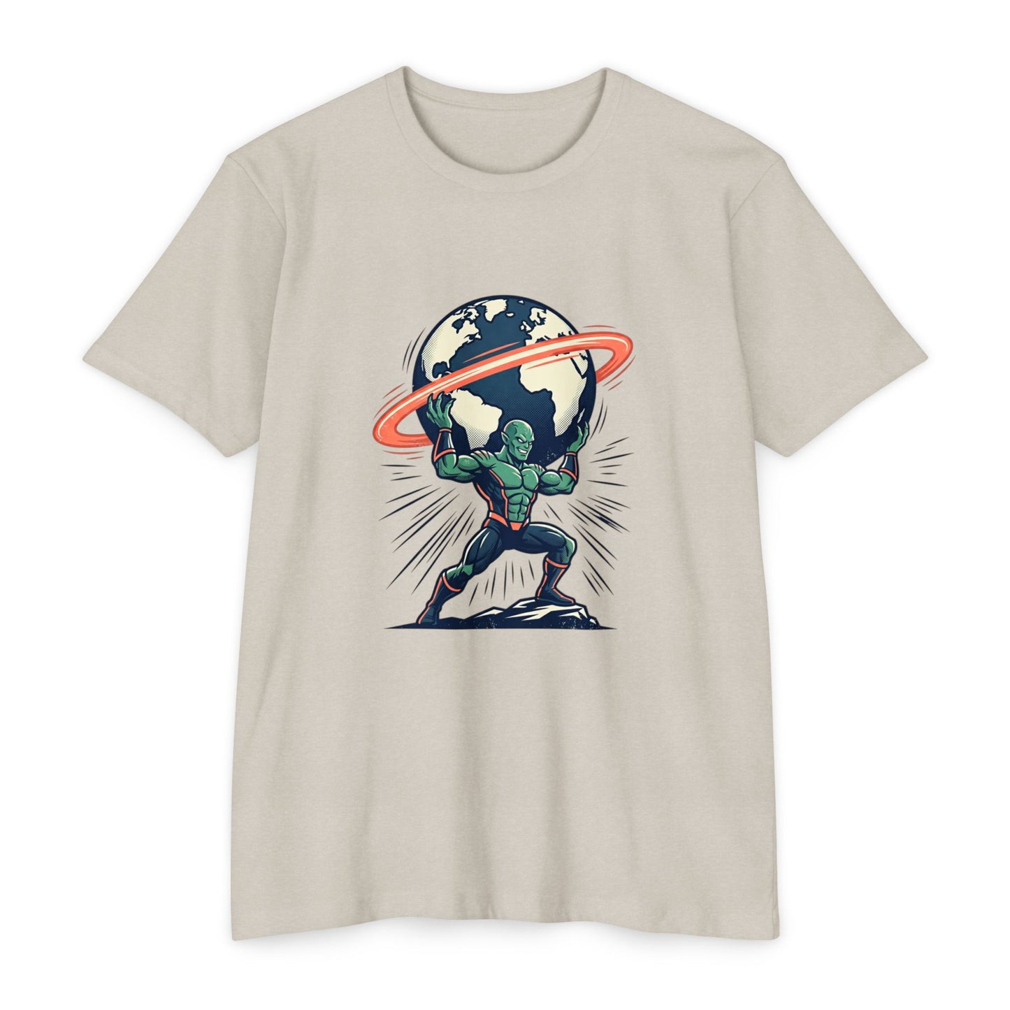 Atlas Strongman Vintage Earthlifting T-Shirt