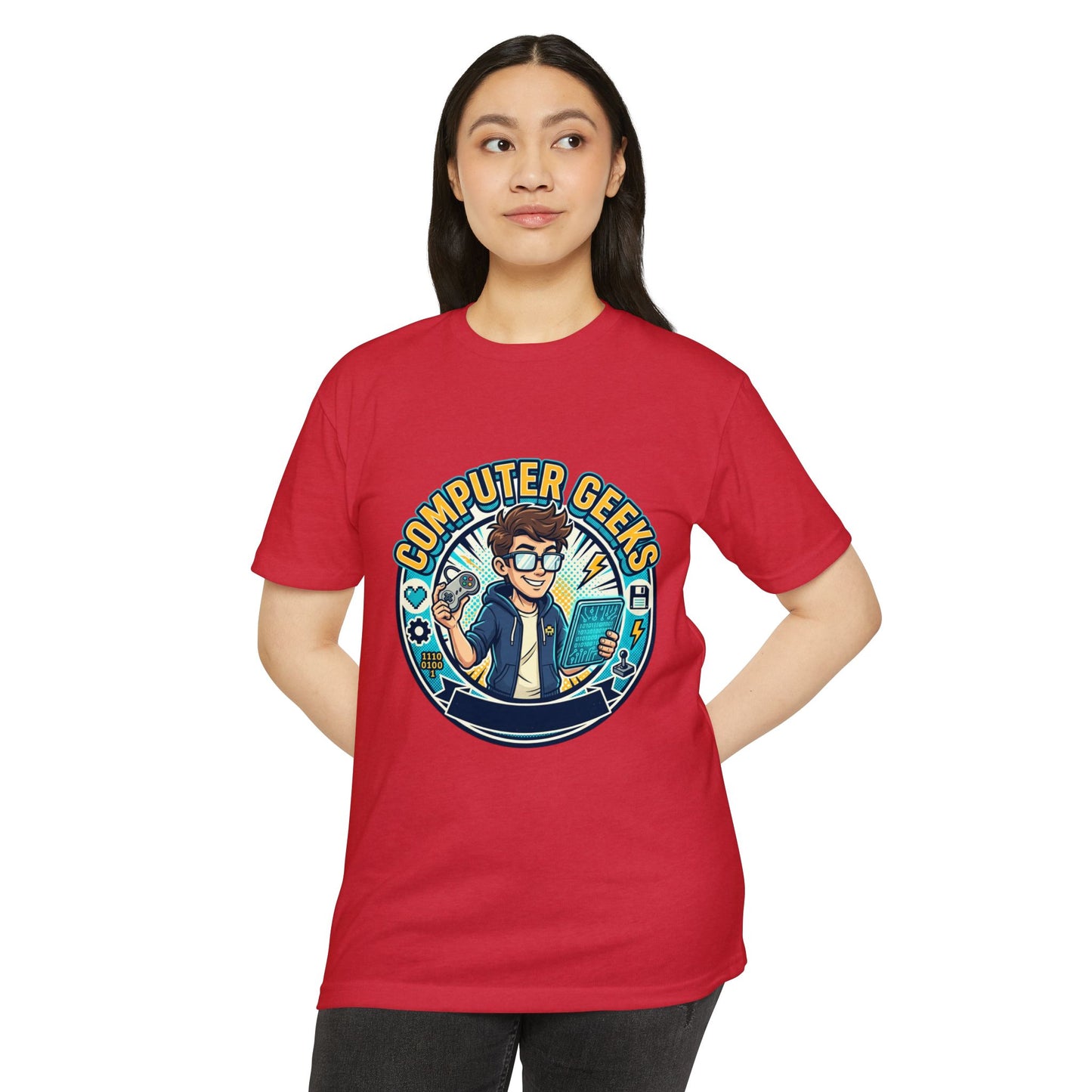 Computer Geeks T-Shirt — Retro Tech Gamer Graphic Tee