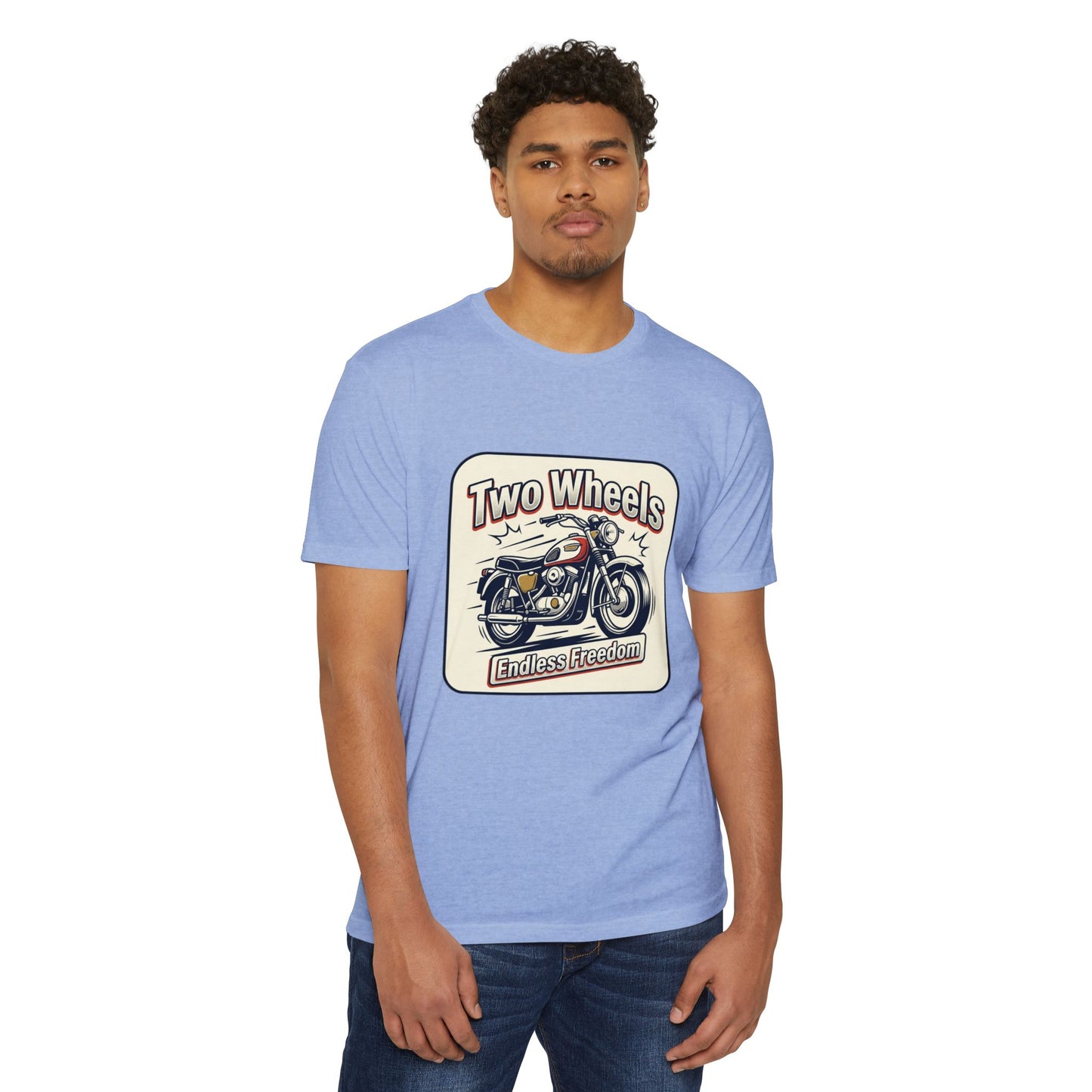 Vintage 'Endless Freedom' Motorcycle T-Shirt
