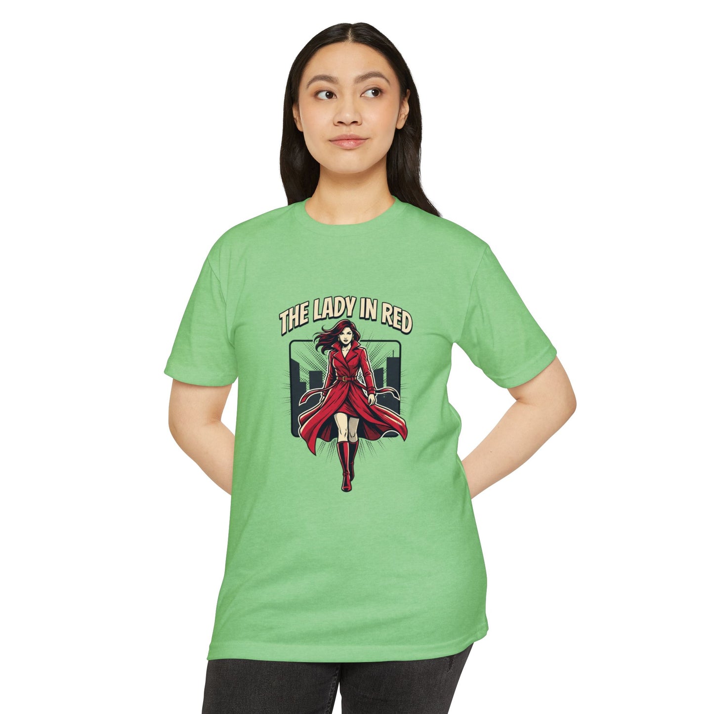 Lady in Red Vintage Femme Fatale T-Shirt