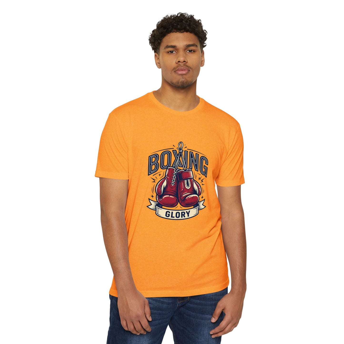 Boxing Glory T-Shirt – Vintage Red Gloves Graphic Tee