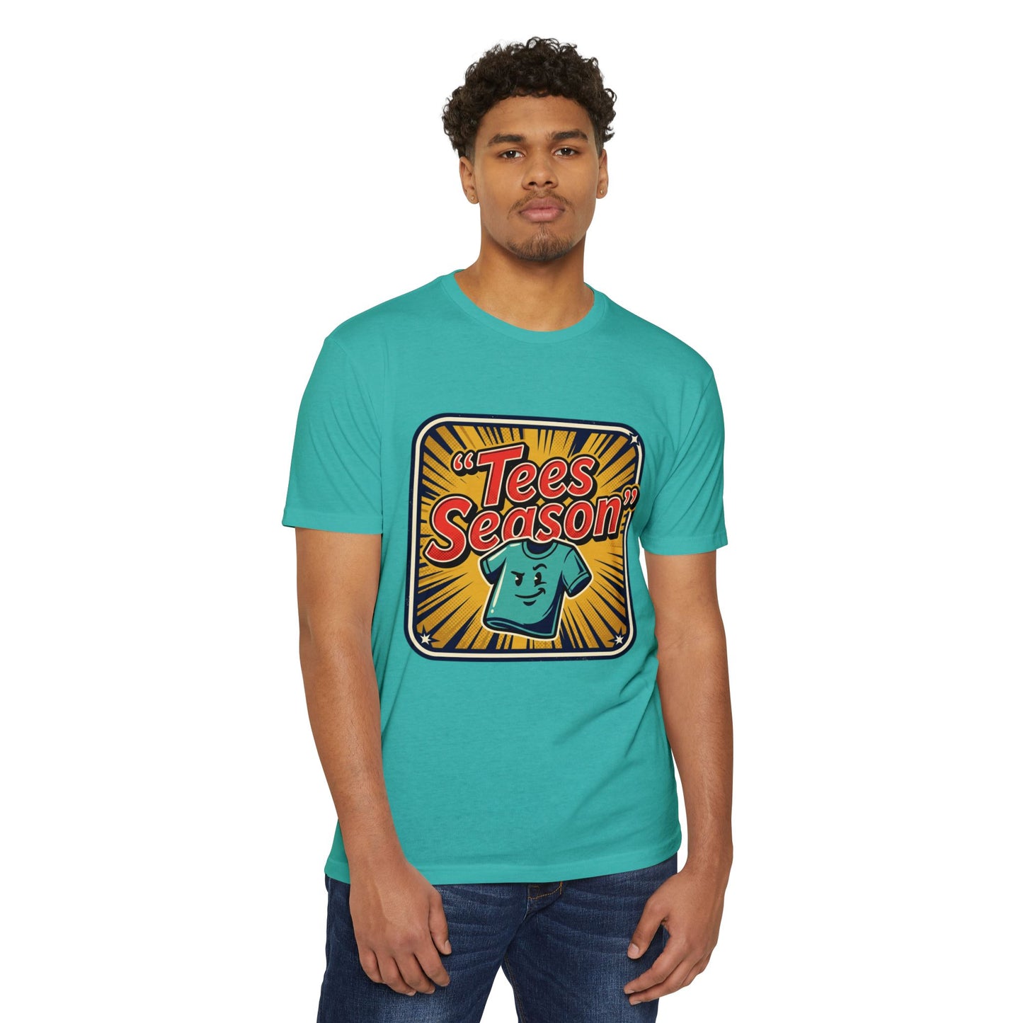 Retro Pop Art 'Tees Season' T-Shirt