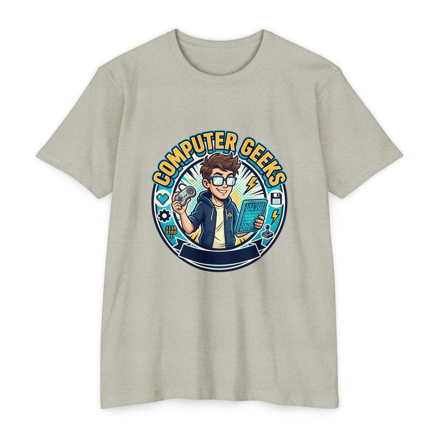 Computer Geeks T-Shirt — Retro Tech Gamer Graphic Tee