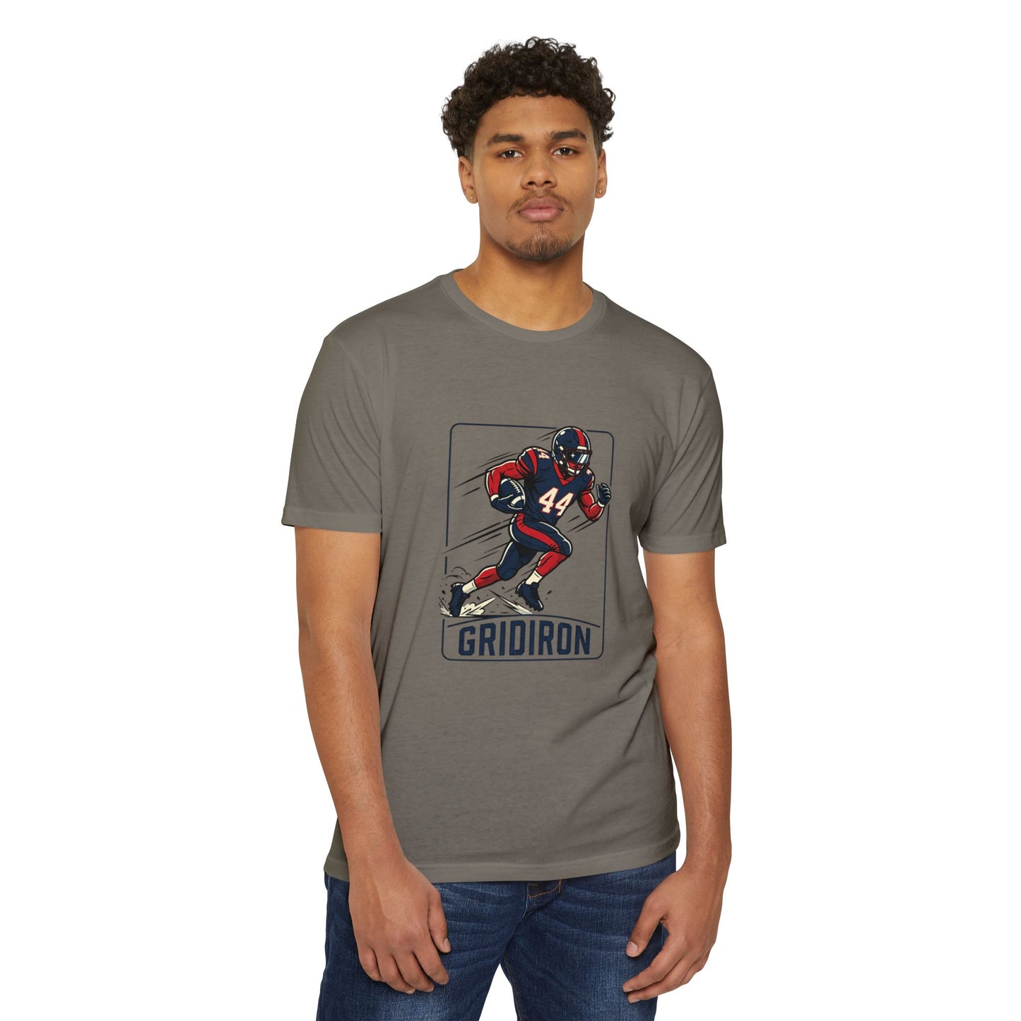 Camiseta Gráfica de Jogador de Futebol Americano