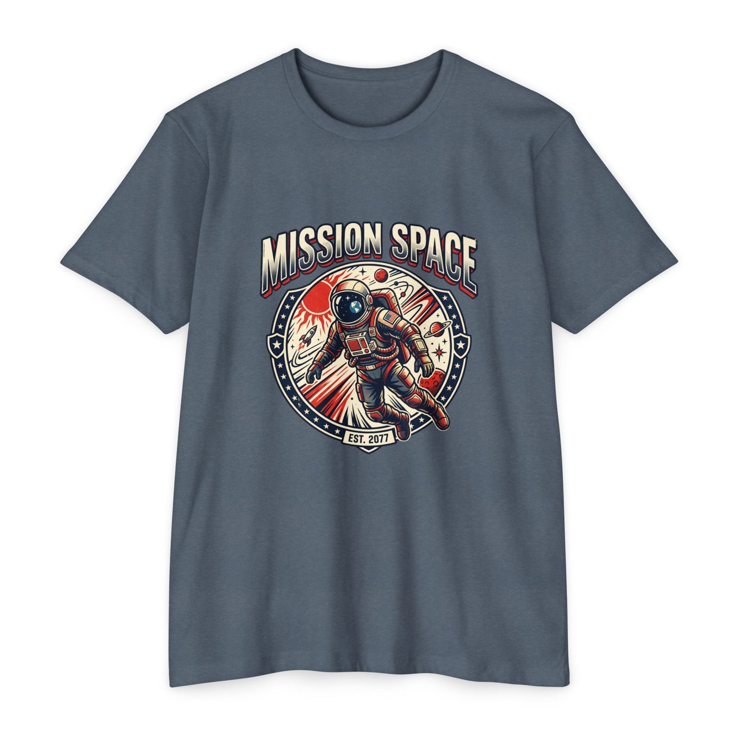 Mission Space Astronaut Vintage Space Exploration T-Shirt