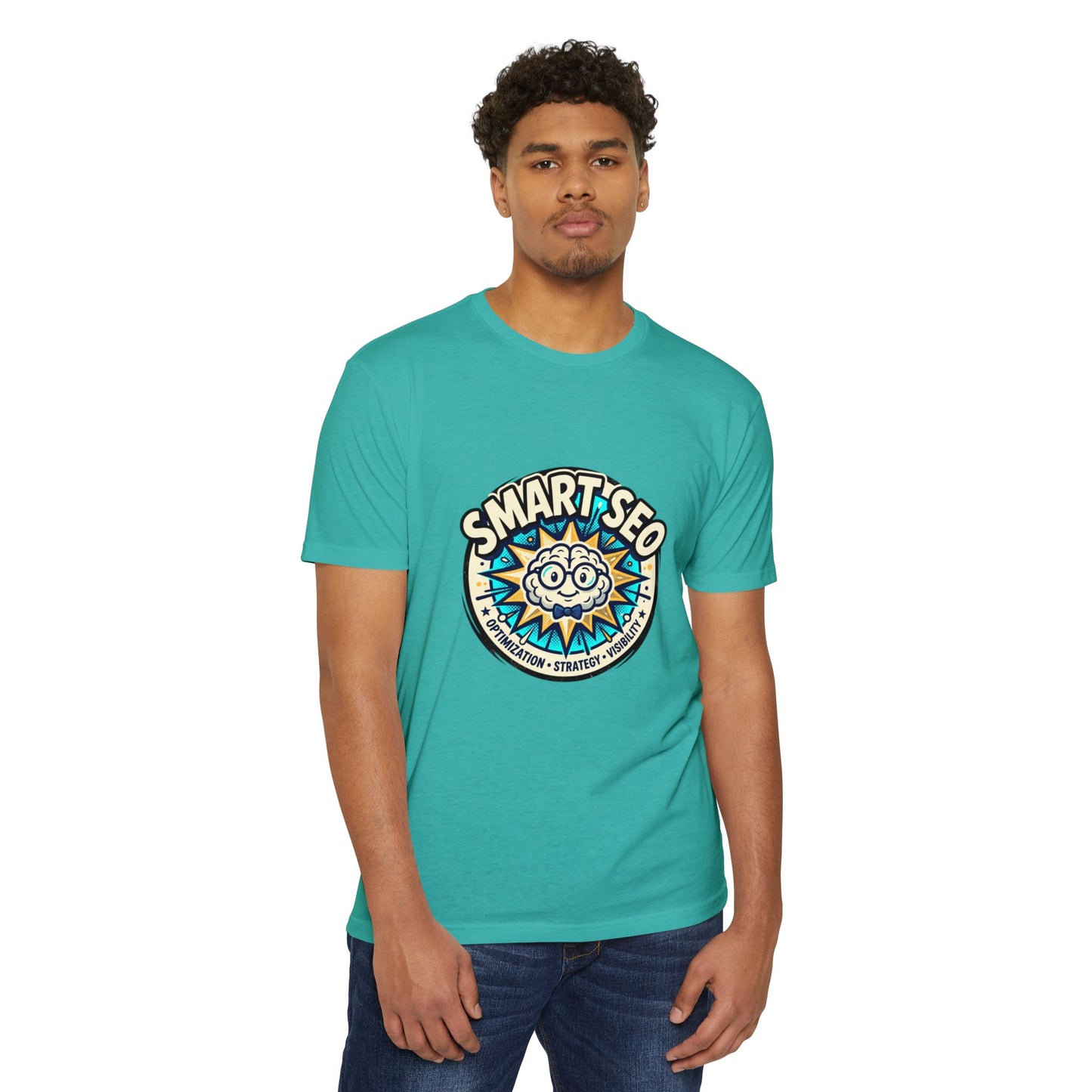 SEO T-Shirt — "Smart SEO" Graphic Tee for Marketers & Web Pros