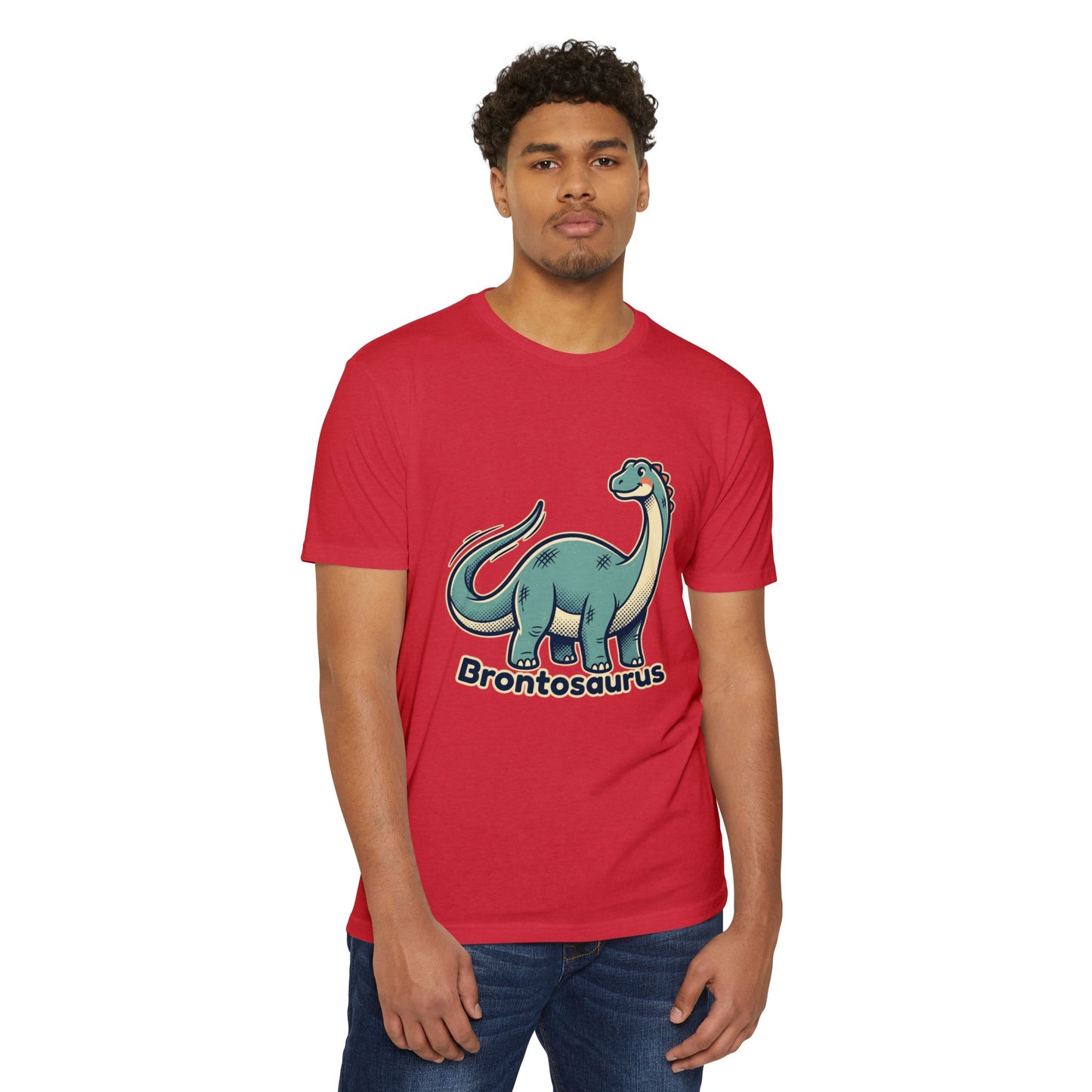 Brontosaurus Cute Dinosaur T-Shirt — Cute Dino Tee for Kids & Adults