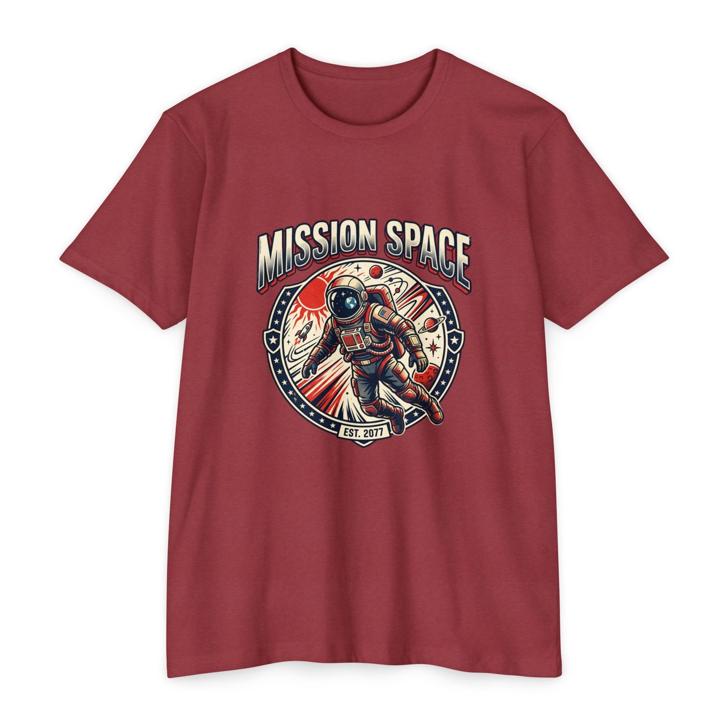 Mission Space Astronaut Vintage Space Exploration T-Shirt
