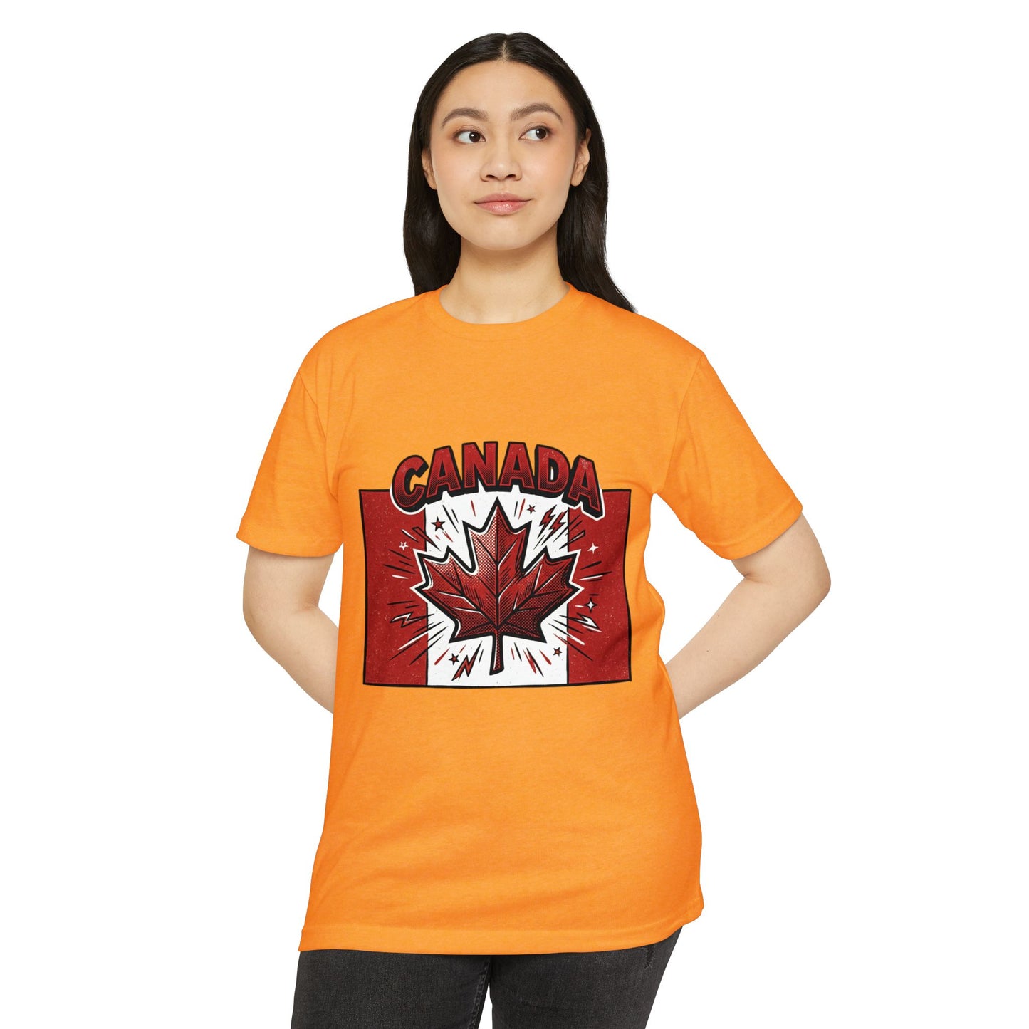 Retro Canada Maple Leaf Graphic T-Shirt — Canadian Pride Tee
