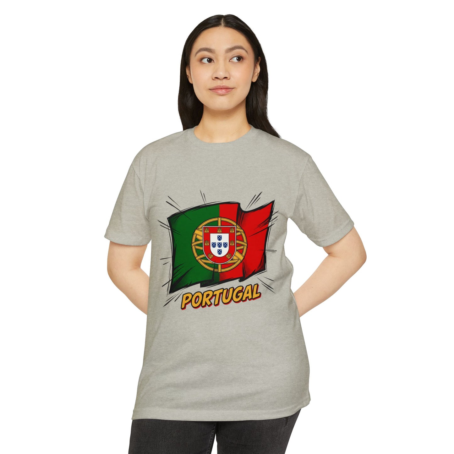 Portugal Flag Graphic T-Shirt — Vibrant Portuguese Pride Tee