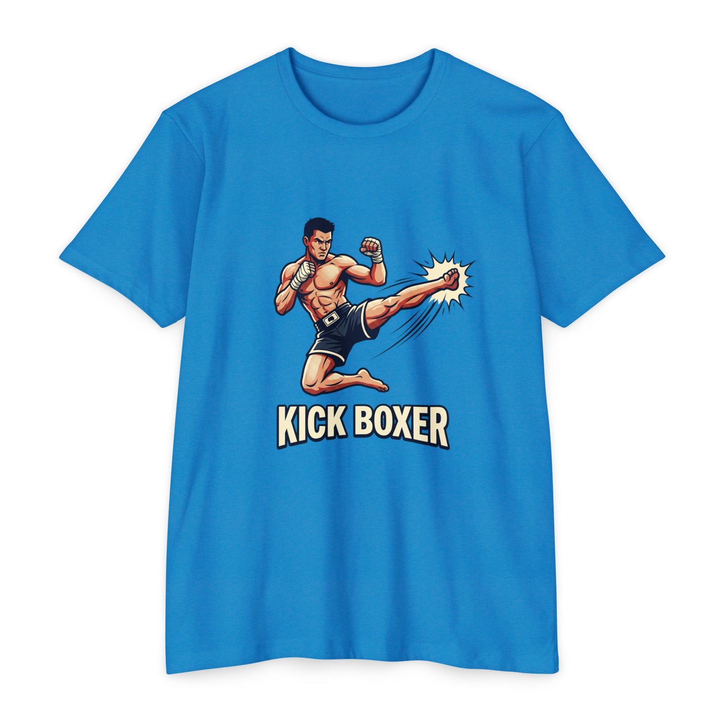 Camiseta Kick Boxer — Camiseta Retro Gráfica de Artes Marciales