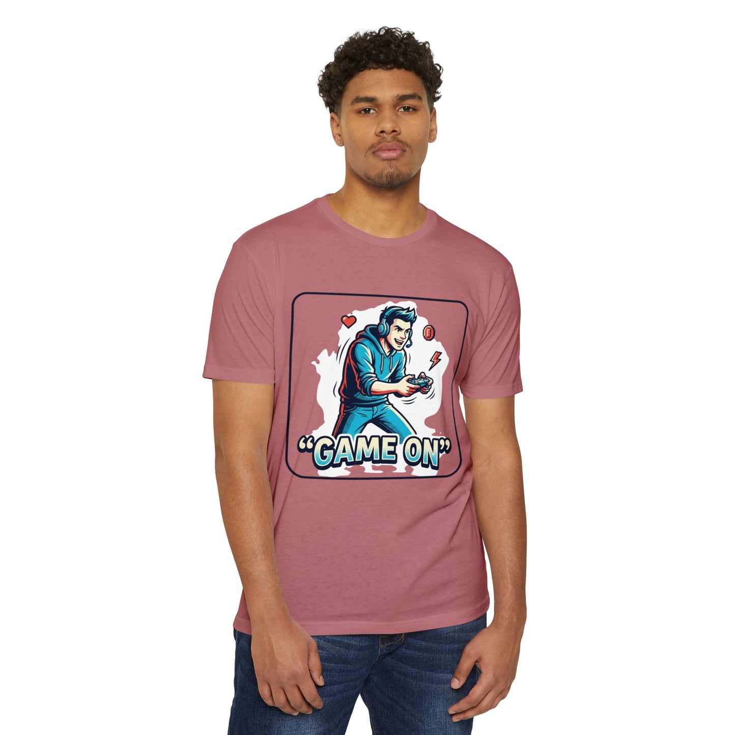 Game On Retro Controller T-Shirt — Gamer Graphic Tee