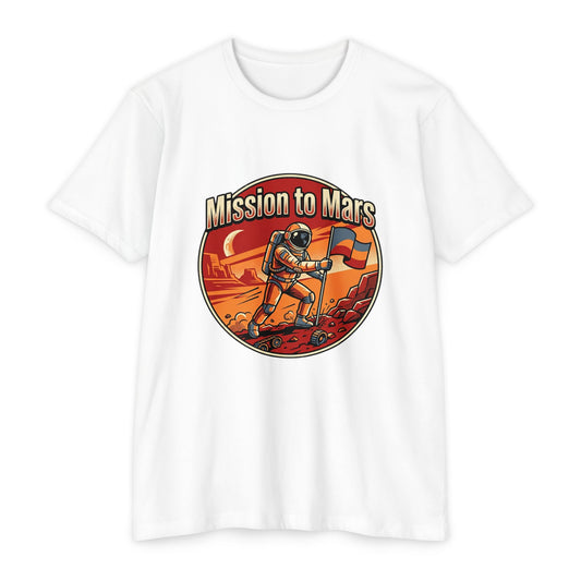 Mission to Mars Retro Astronaut T-Shirt