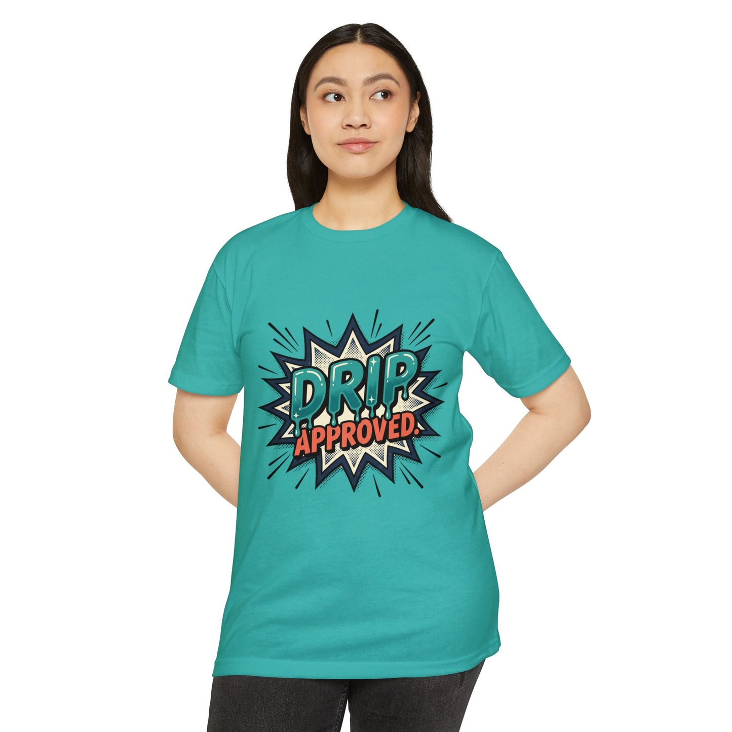 Drip Approved Retro Comic Pop Art T-Shirt