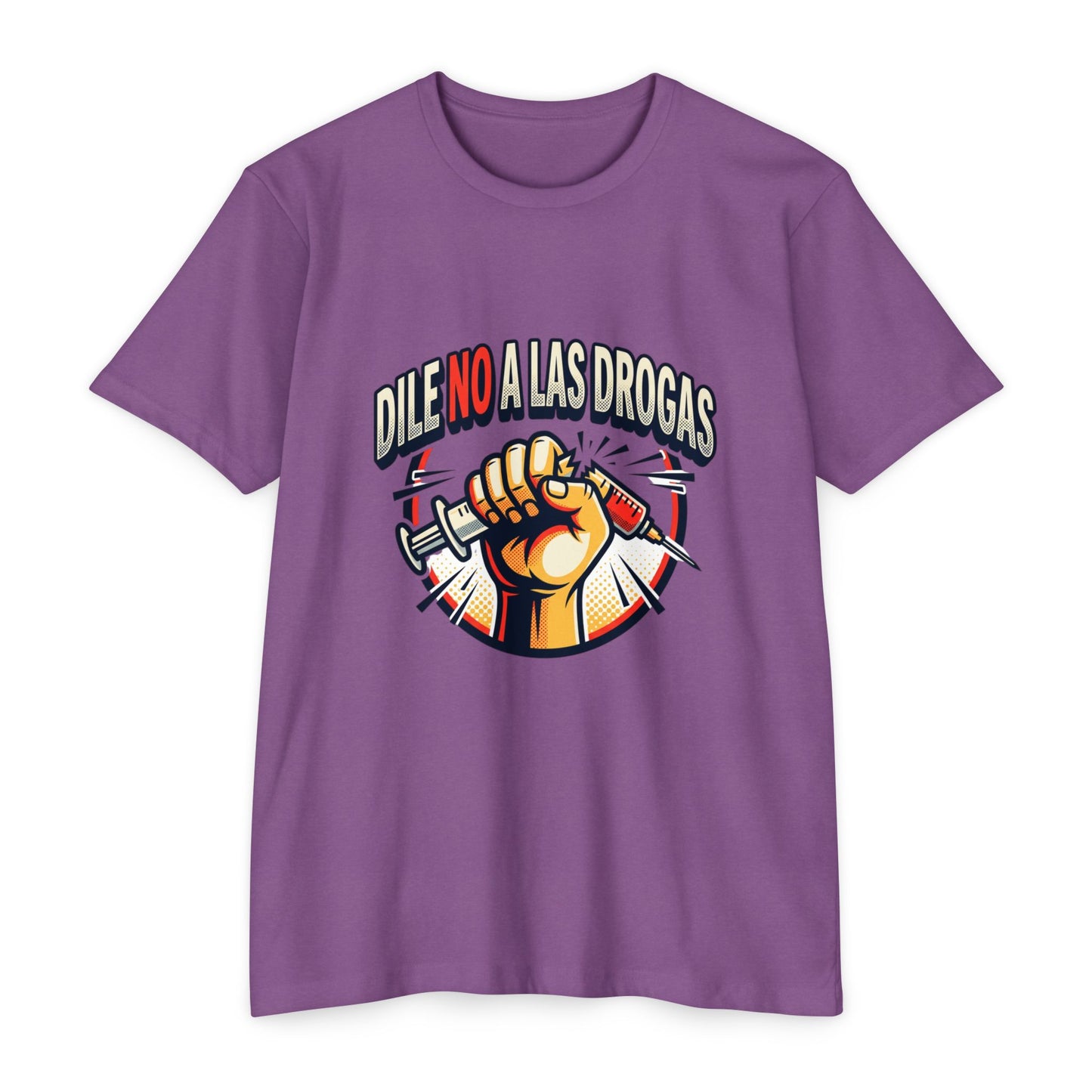 Anti-Drug Awareness T-Shirt — "Dile No a las Drogas" Graphic Tee