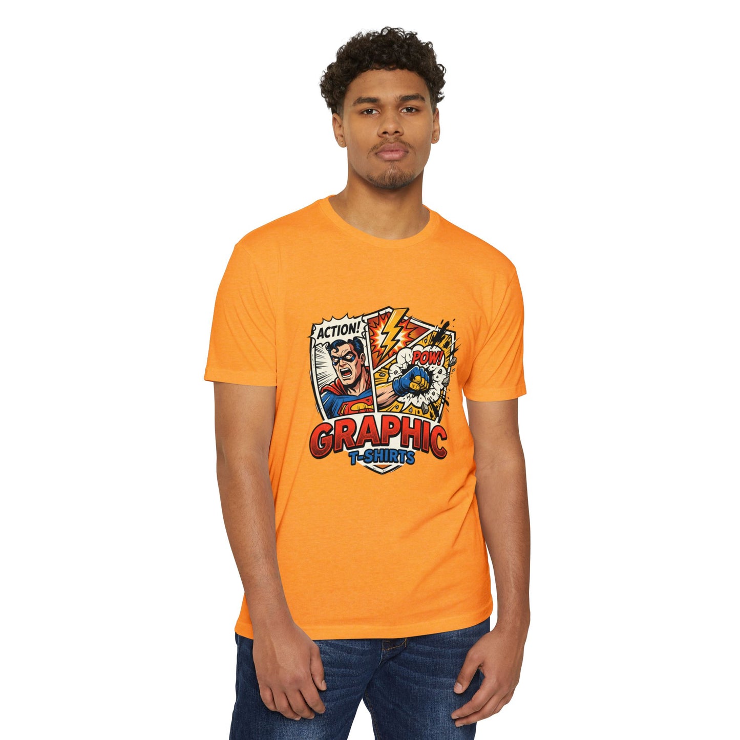 Action! POW Vintage Comic Pop Art T-Shirt