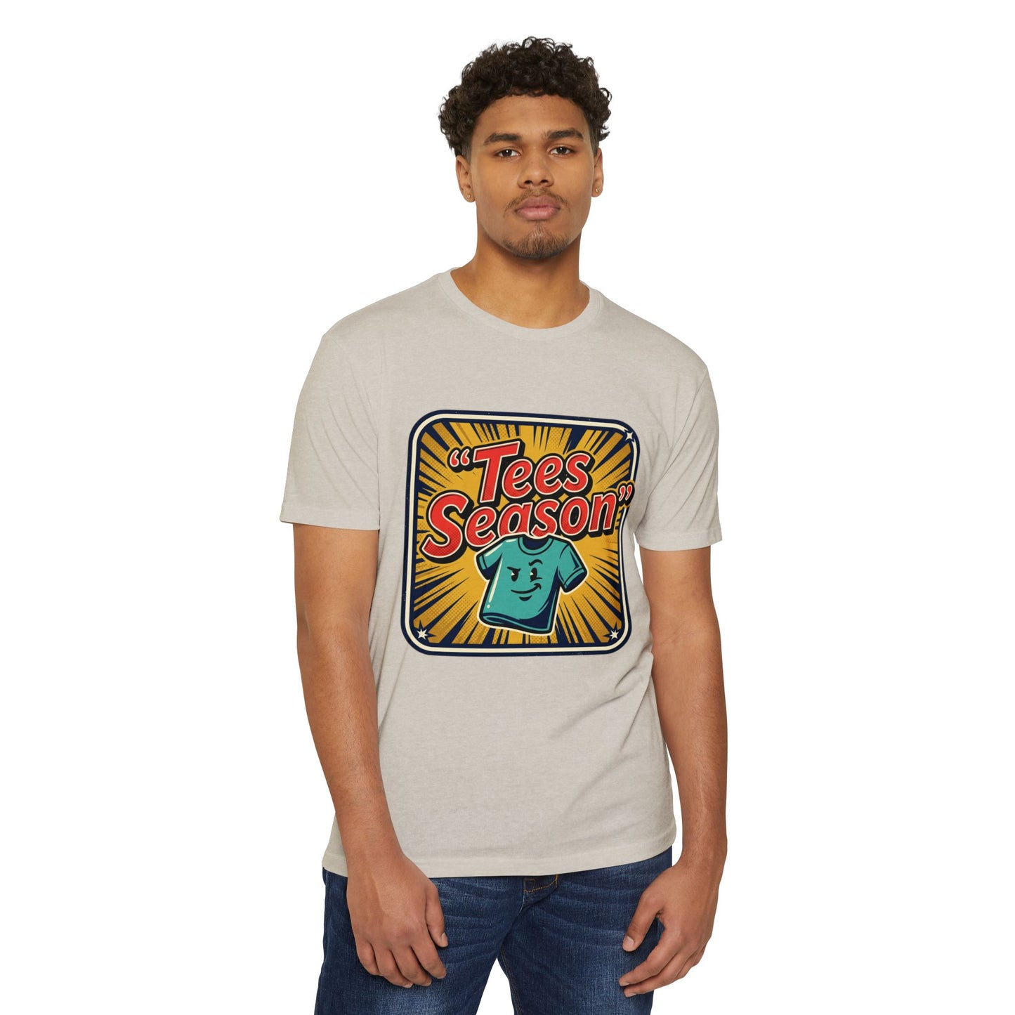 Retro Pop Art 'Tees Season' T-Shirt