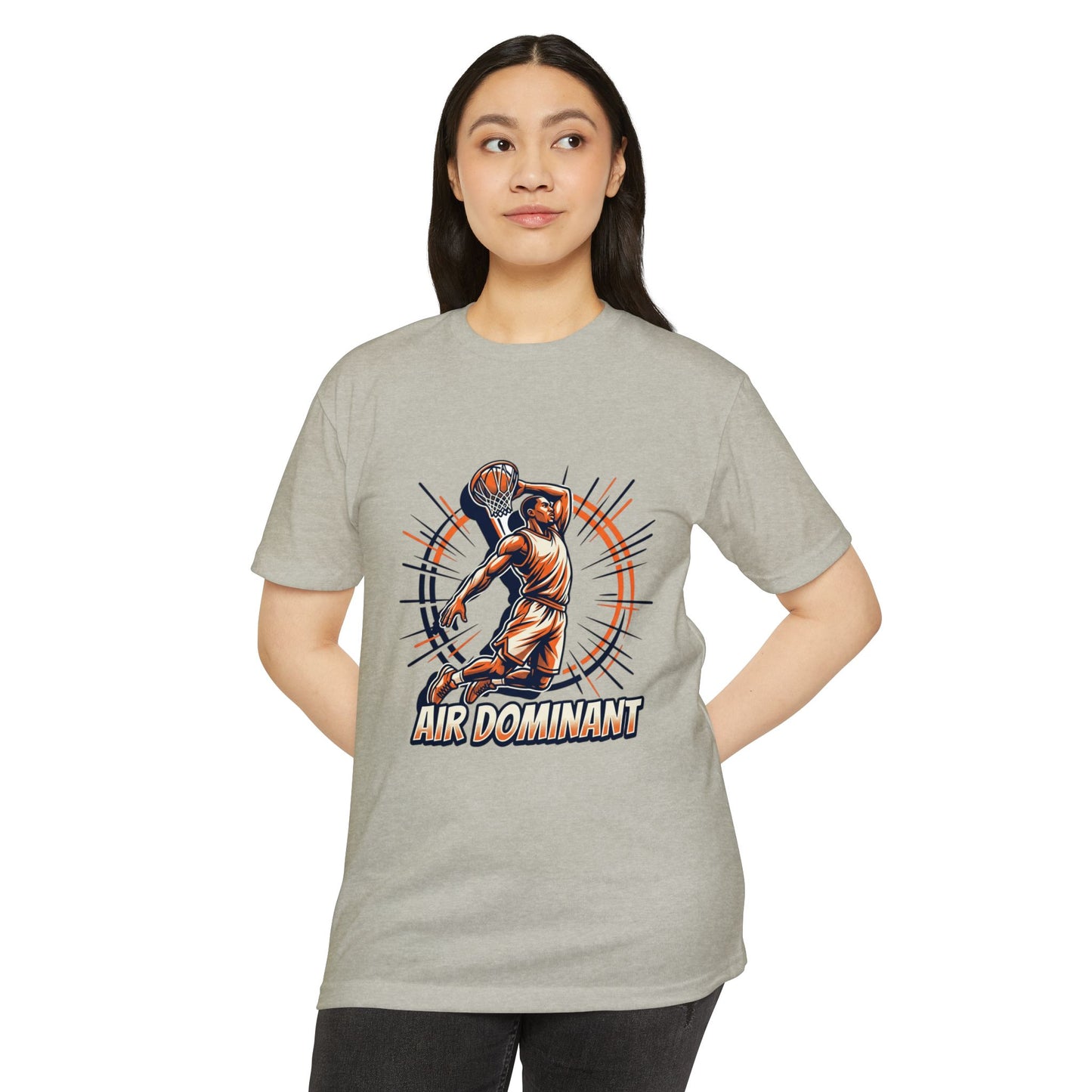 Air Dominant Basketball T-Shirt — Slam Dunk Player Graphic Tee