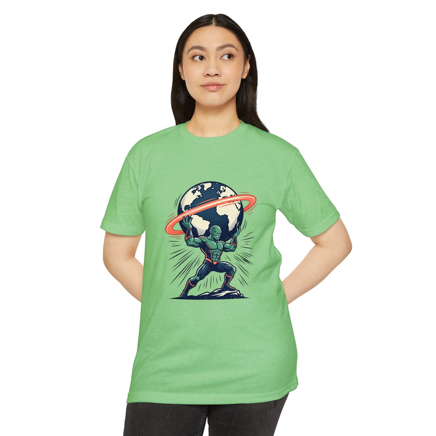 Atlas Strongman Vintage Earthlifting T-Shirt