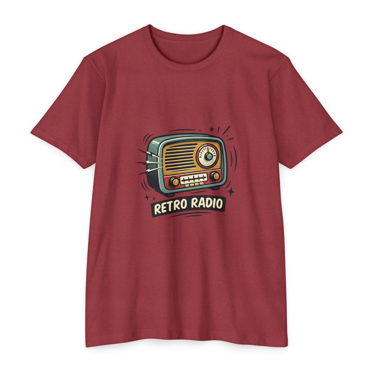Retro Radio T-Shirt — Vintage Music Graphic Tee