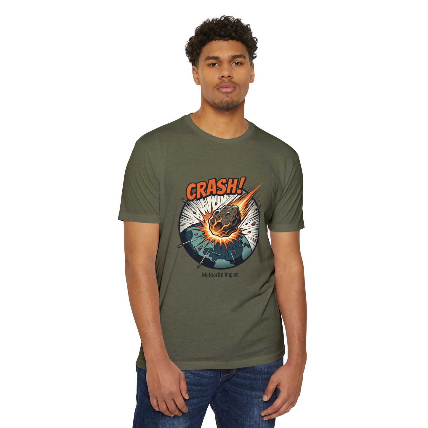Meteorite Impact 'CRASH!' Graphic T-Shirt