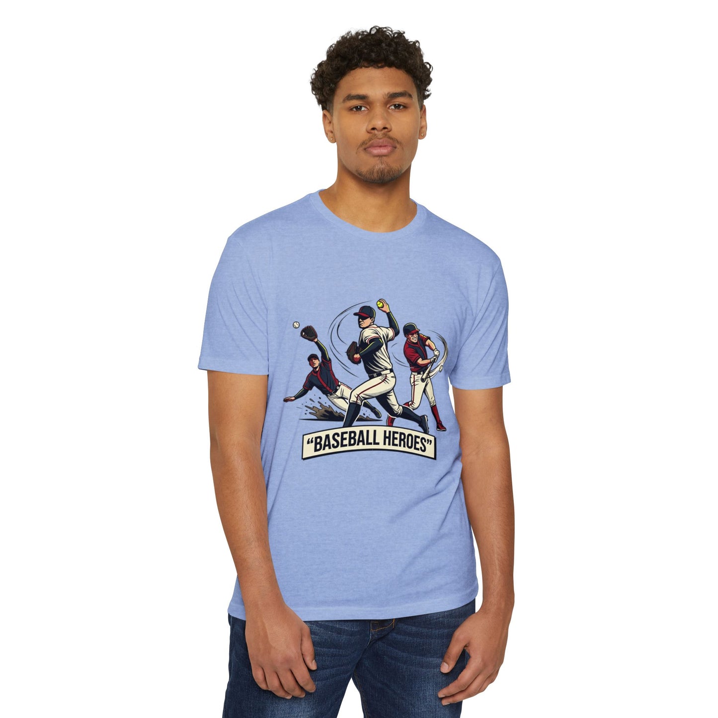 Baseball Heroes Vintage Players T-Shirt